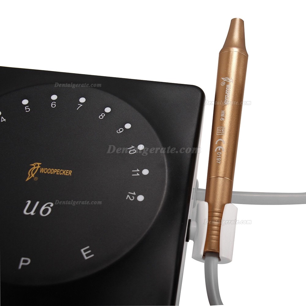 Woodpecker U6 UltraschallScaler mit HW-6 Handst&uuml;ck & 7 Spitzen (EMS kompatibel)
